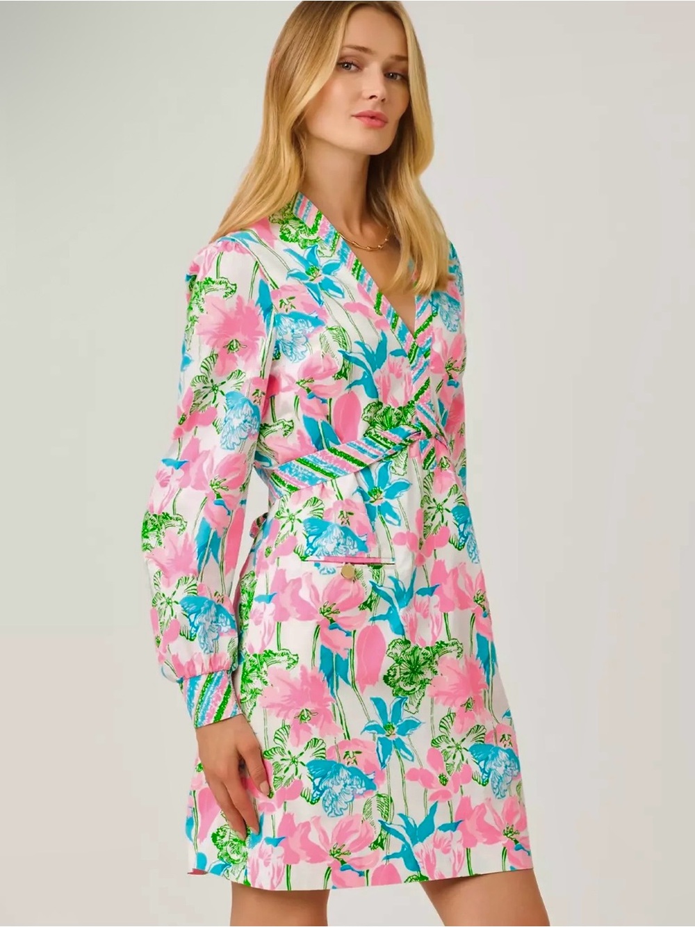 Lilly Pulitzer Phillipa V-Neck Stretch Dress Size 14 $228